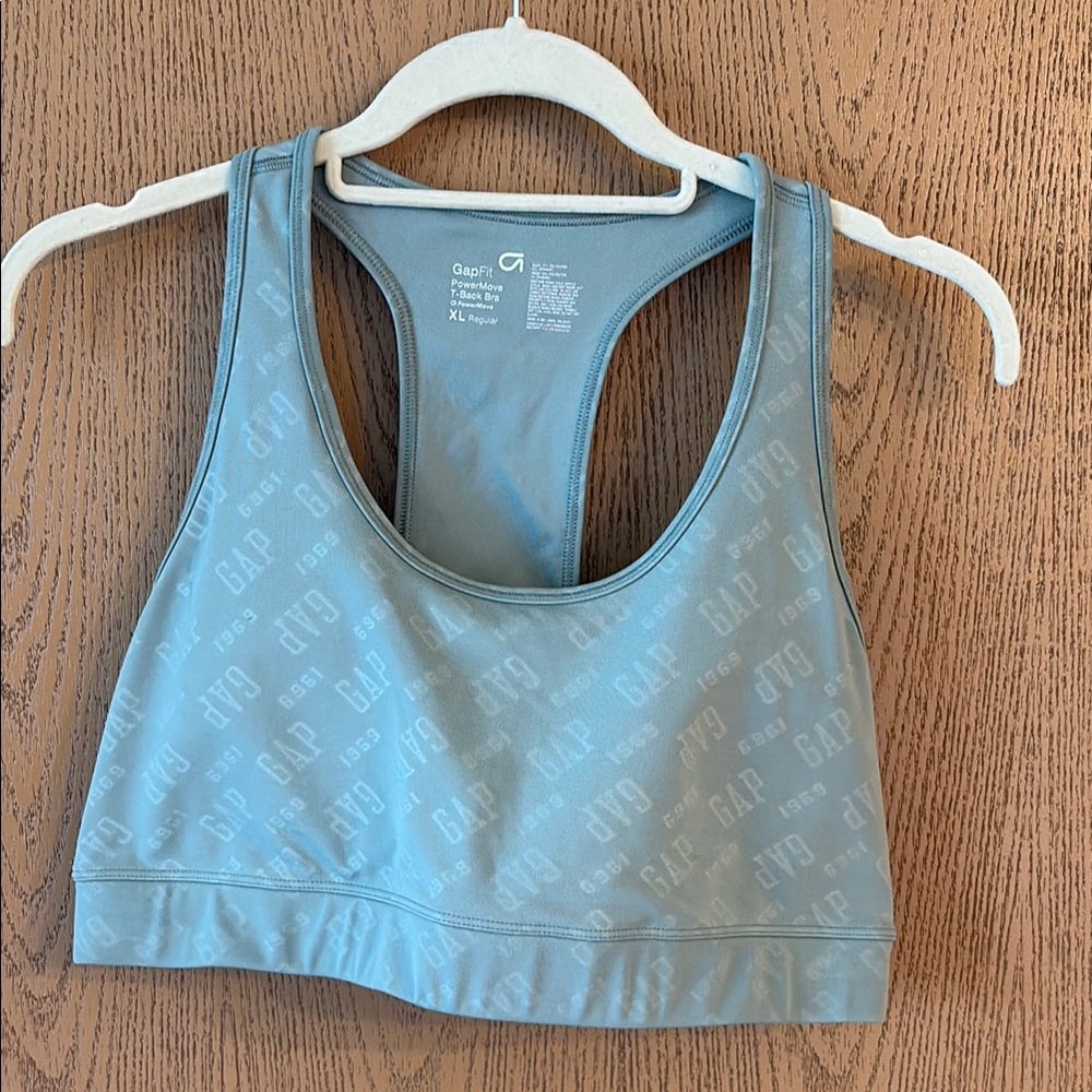 🌸3/$15🌸 GAP Olive Green Sports Bra—Size XL